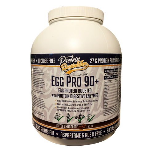 EGG PRO 90+ TOFFEE CHOCOLATE 2.3KG
