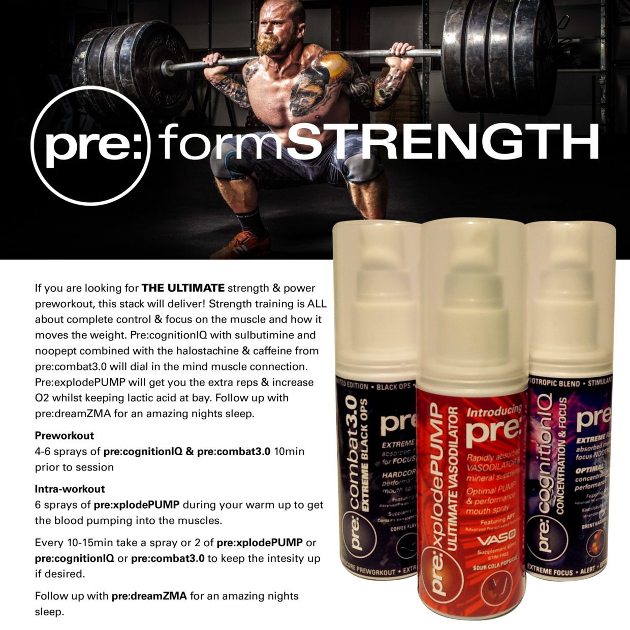 PRE:FORMSTRENGTH PACK
