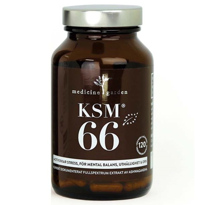 KSM 66 ASHWAGANDHA 120 CAPS - MSM NORGE