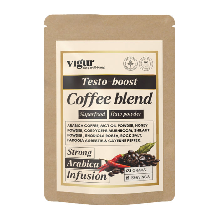 TESTO BOOST COFFEE BLEND 175G - VIGUR