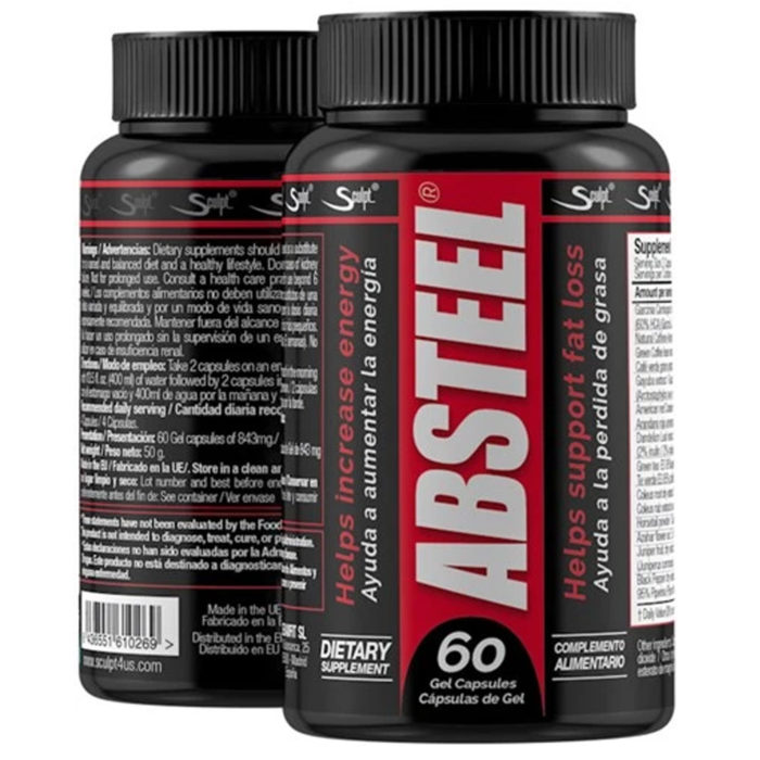 SCULPT 60CAPS - ABSTEEL